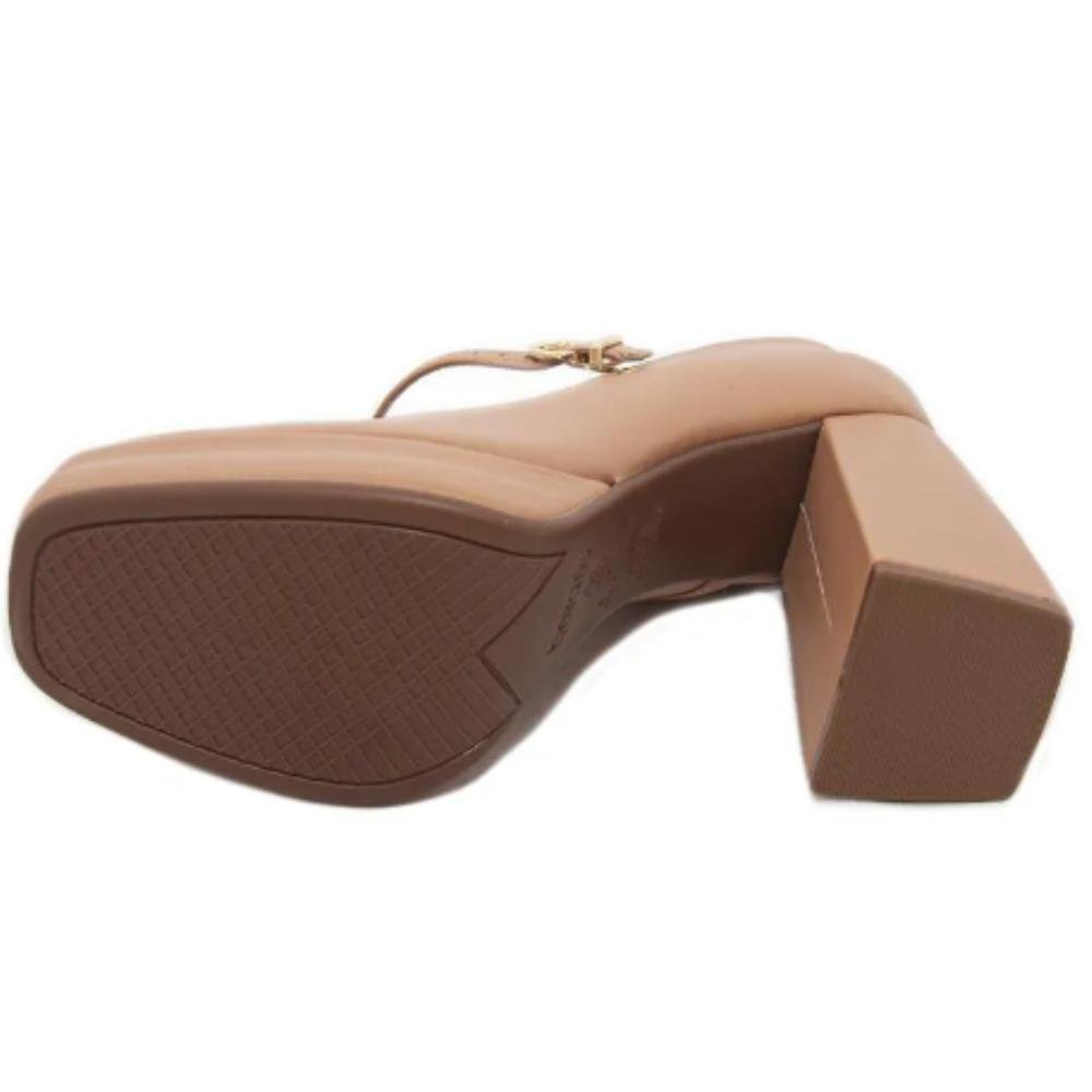 SAPATO BEIRA RIO SALTO ALTO REF:4298.103 FEMININO Marrom 5