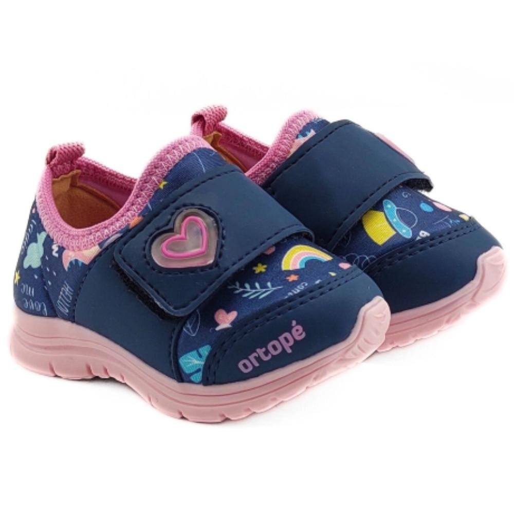 TÊNIS ORTOPÉ LED INFANTIL REF:2199048 MENINA Azul 5