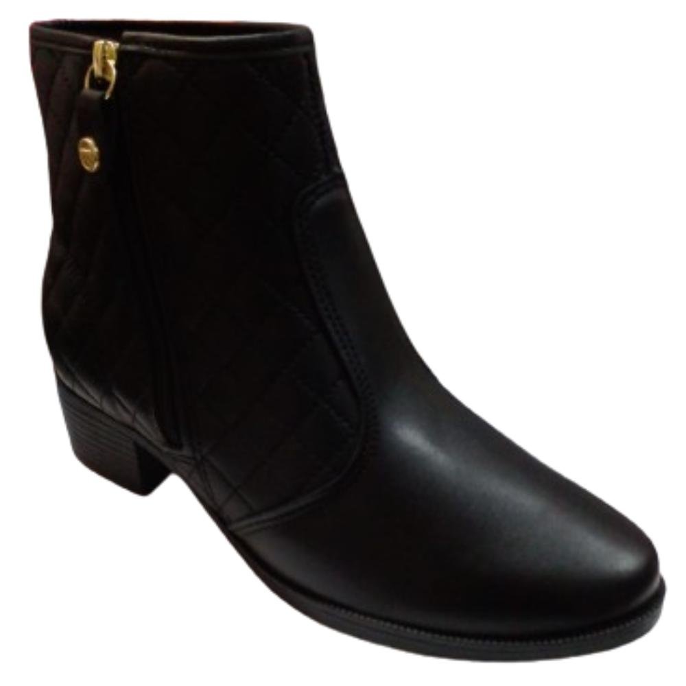 BOTA MOLECA SALTO BAIXO REF:5346.101 FEMININO Preto 2