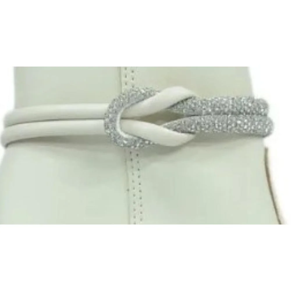 BOTA MOLECA SALTO ALTO REF:5325.124 FEMININO Branco 5