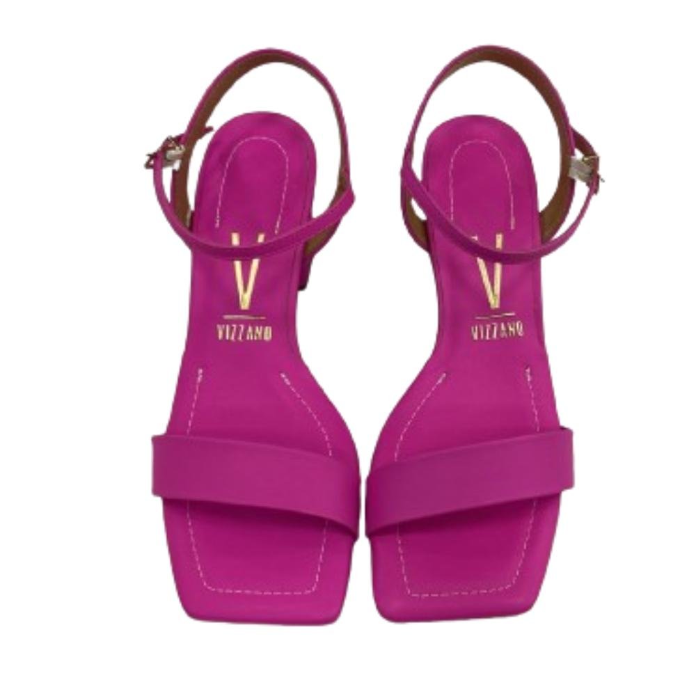 ANDALIA SALTO BAIXO VIZZANO REF:6455.101 FEMININO Rosa 4