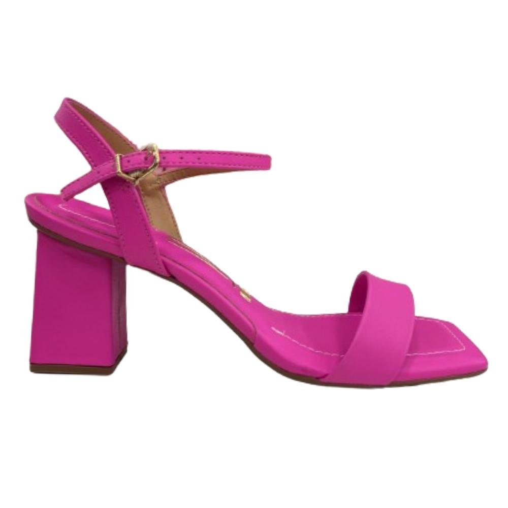 ANDALIA SALTO BAIXO VIZZANO REF:6455.101 FEMININO Rosa 1