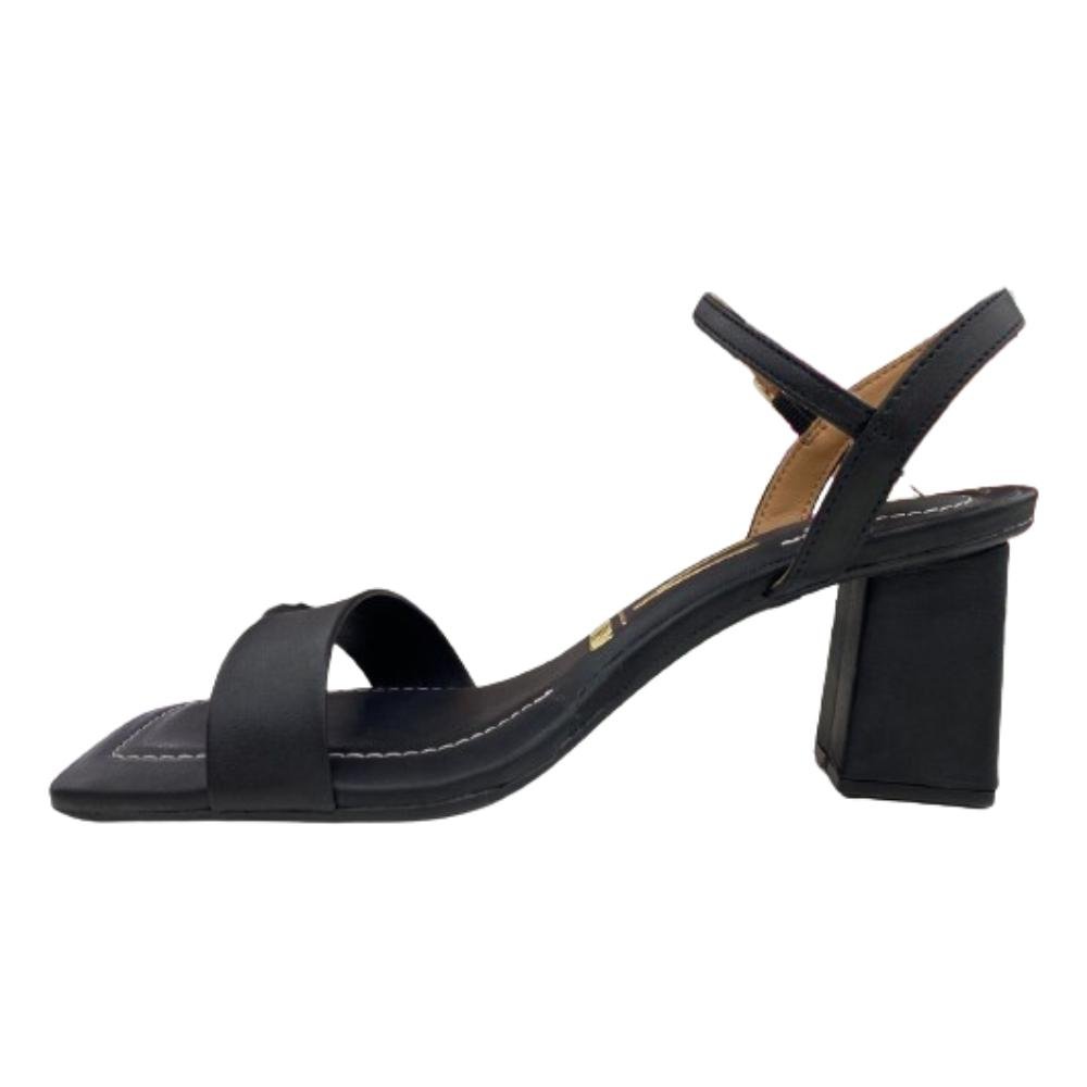 ANDALIA SALTO BAIXO VIZZANO REF:6455.101 FEMININO Preto 2