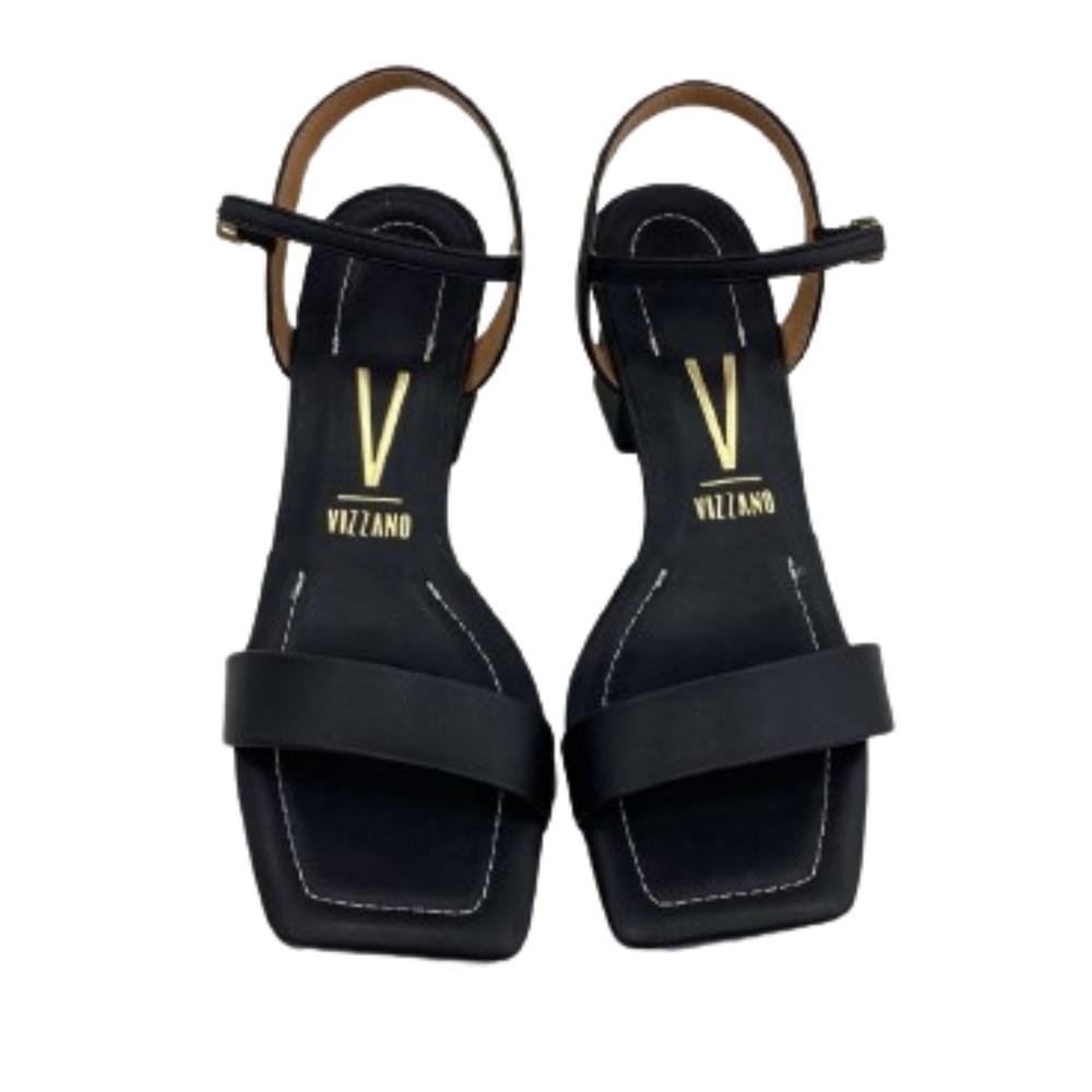 ANDALIA SALTO BAIXO VIZZANO REF:6455.101 FEMININO Preto 3