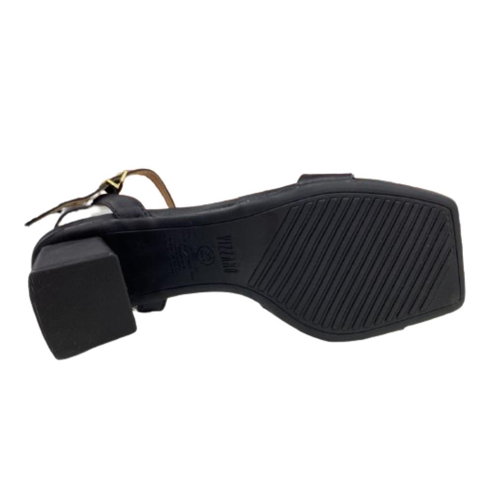 ANDALIA SALTO BAIXO VIZZANO REF:6455.101 FEMININO Preto 5