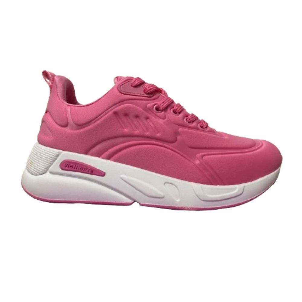 TENIS VIA MARTE FLATFORM REF:2211401 FEMININO Rosa 1