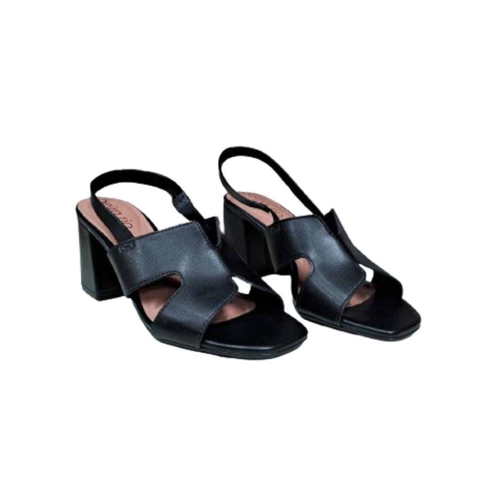 SANDÁLIA BEIRA RIO SALTO BLOCO REF: 8436.231 FEMININO Preto 3