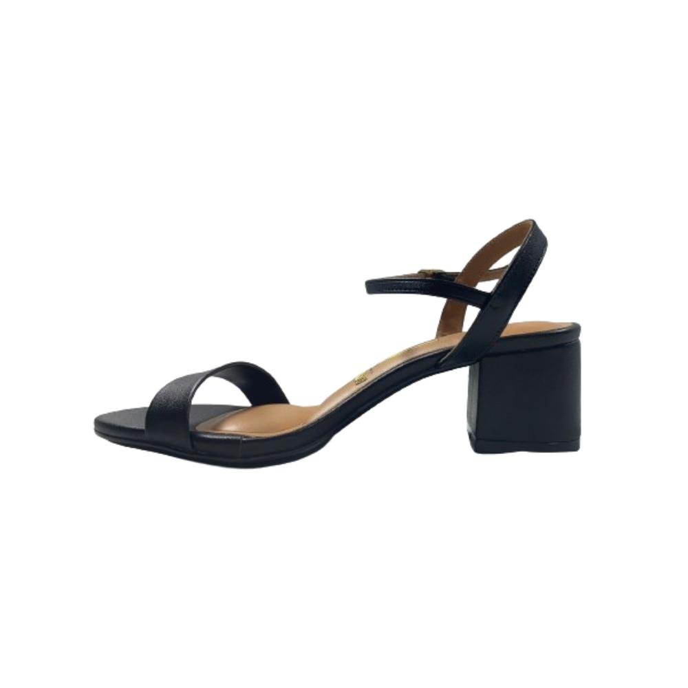SANDALIA VIZZANO SALTO BAIXO REF: 6291.900 FEMININO Preto 2