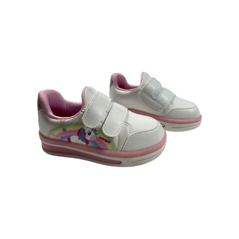 TÊNIS NOVOPE LUZES REF: 72001002 INFANTIL Branco 3