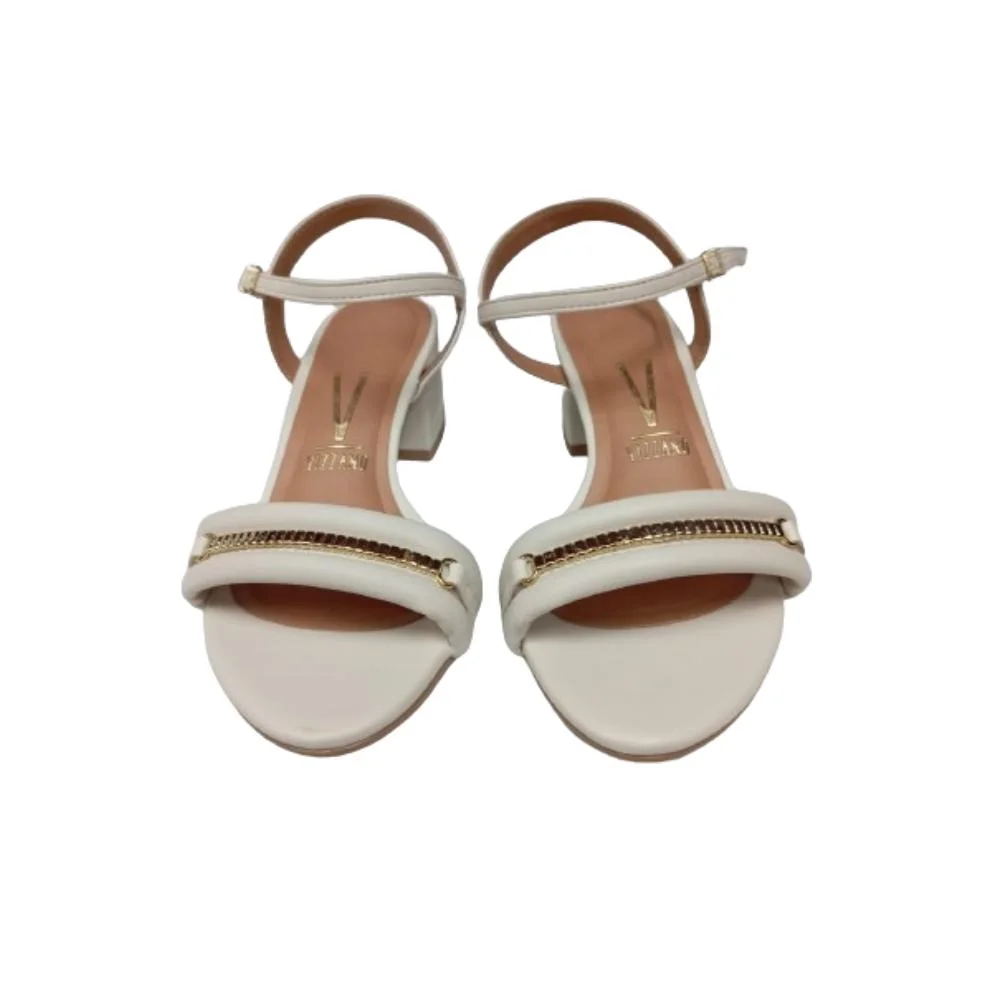 SANDÁLIA VIZZANO SALTO MÉDIO REF: 6291.1171 FEMININO Branco 4