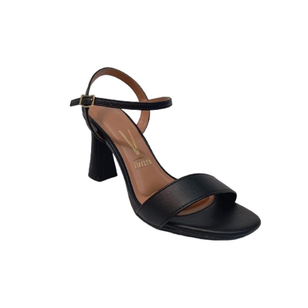 SANDALIA VIZZANO SALTO MÉDIO REF: 6517.100 FEMININO Preto 4