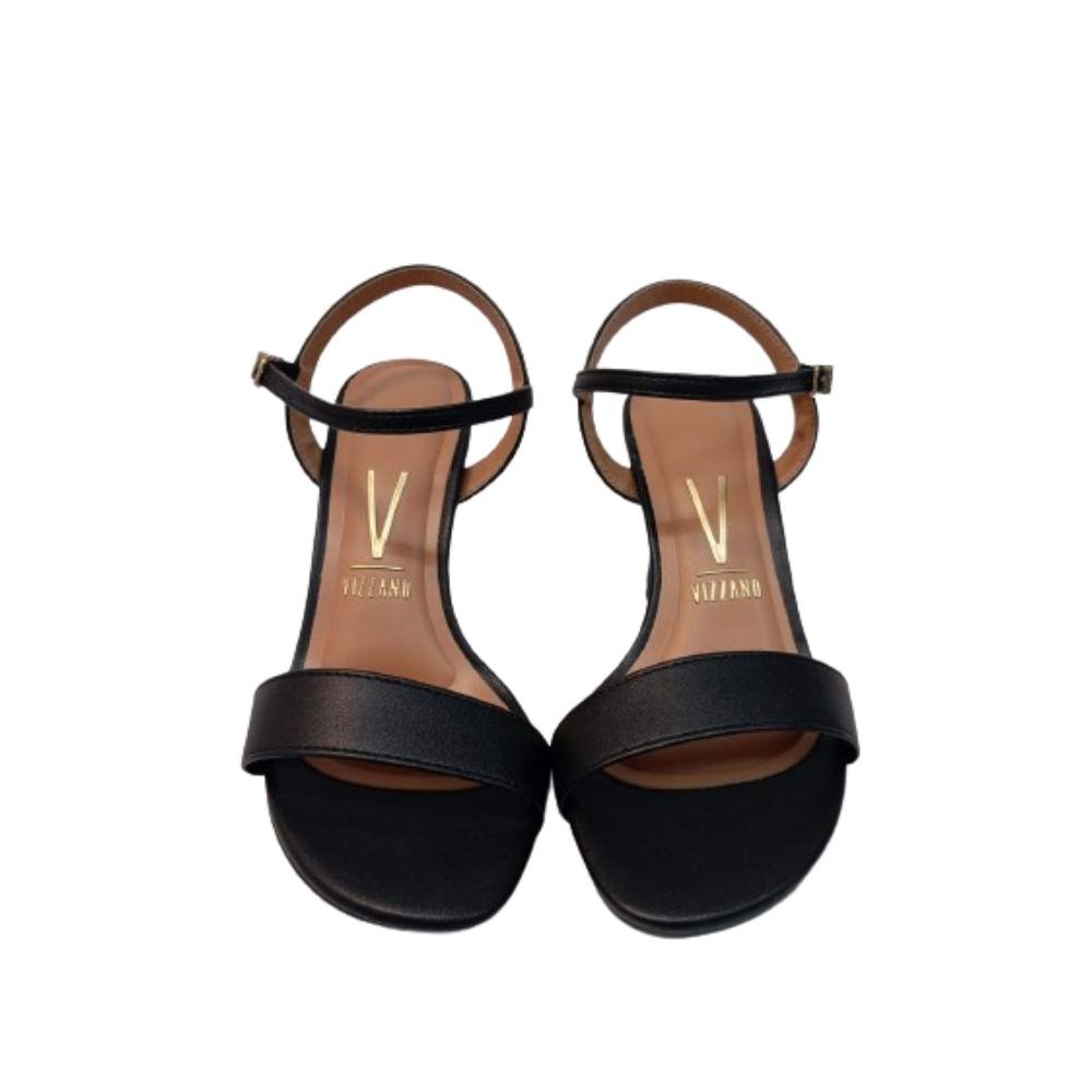 SANDALIA VIZZANO SALTO MÉDIO REF: 6517.100 FEMININO Preto 5