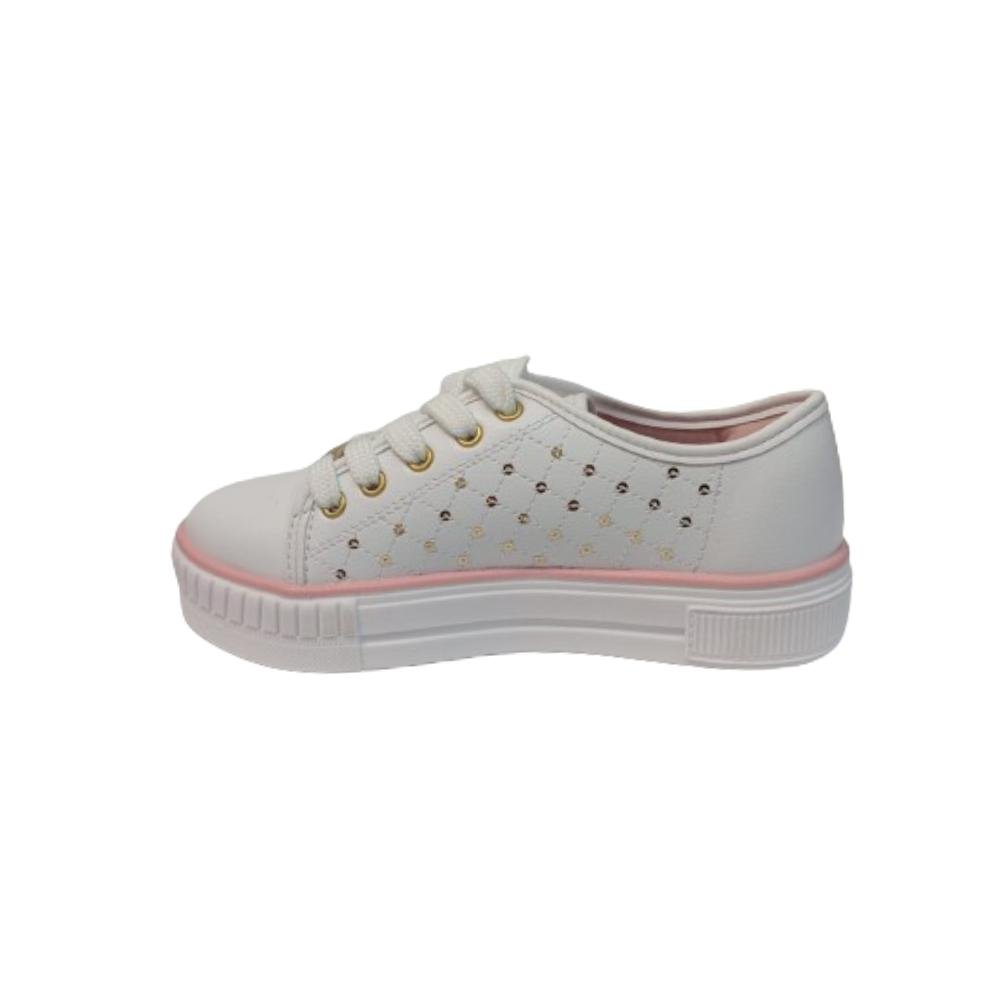 TÊNIS MOLEKINHA CASUAL REF: 2565.108 MENINA Branco 2