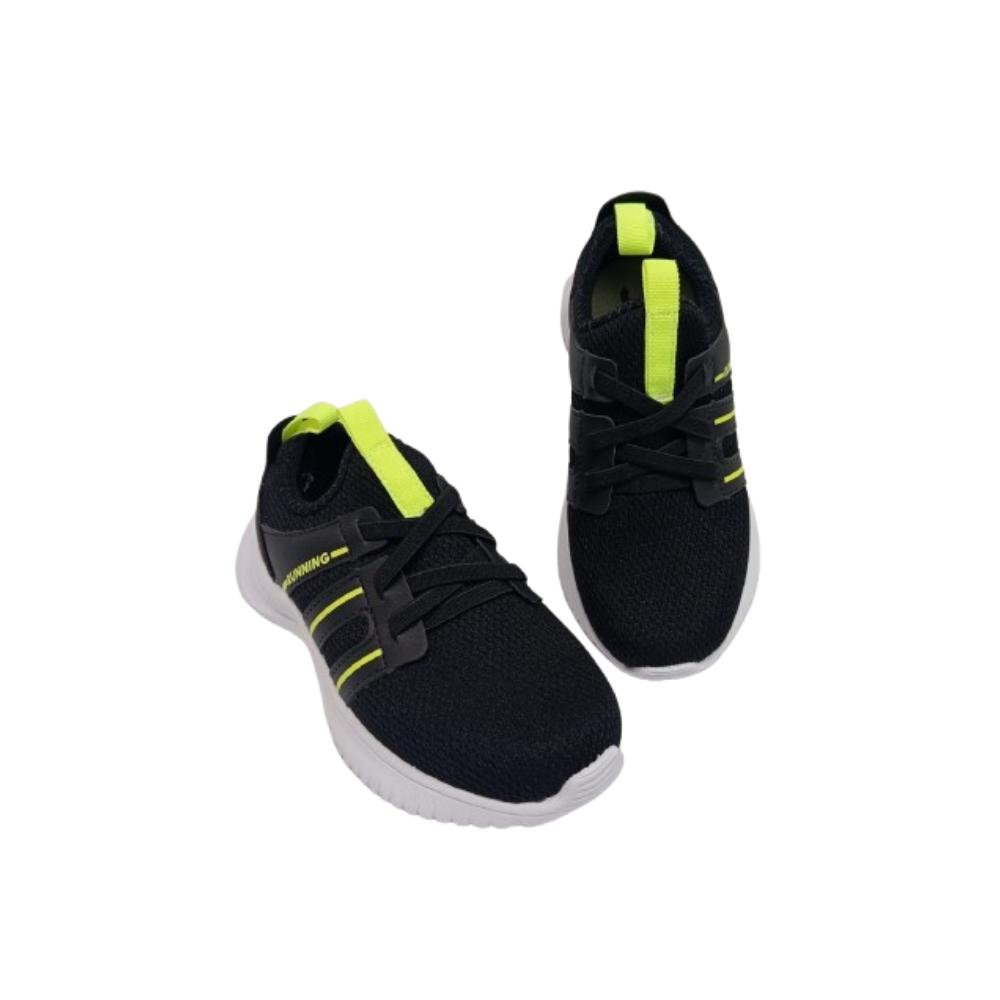 TÊNIS JET KIDS CALCE FÁCIL REF:65036 INFANTIL Preto/Amarelo 3