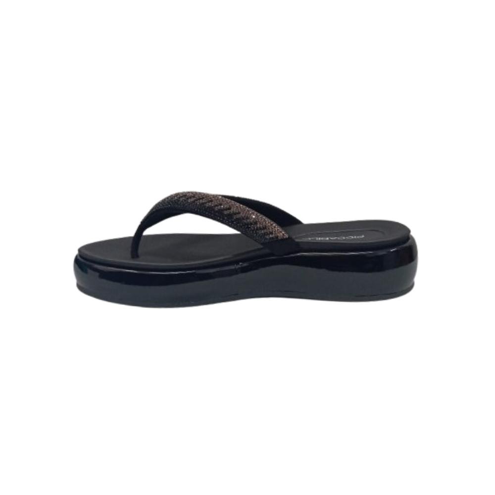 TAMANCO PICCADILLY STRASS REF: 459006 FEMININO Preto 2