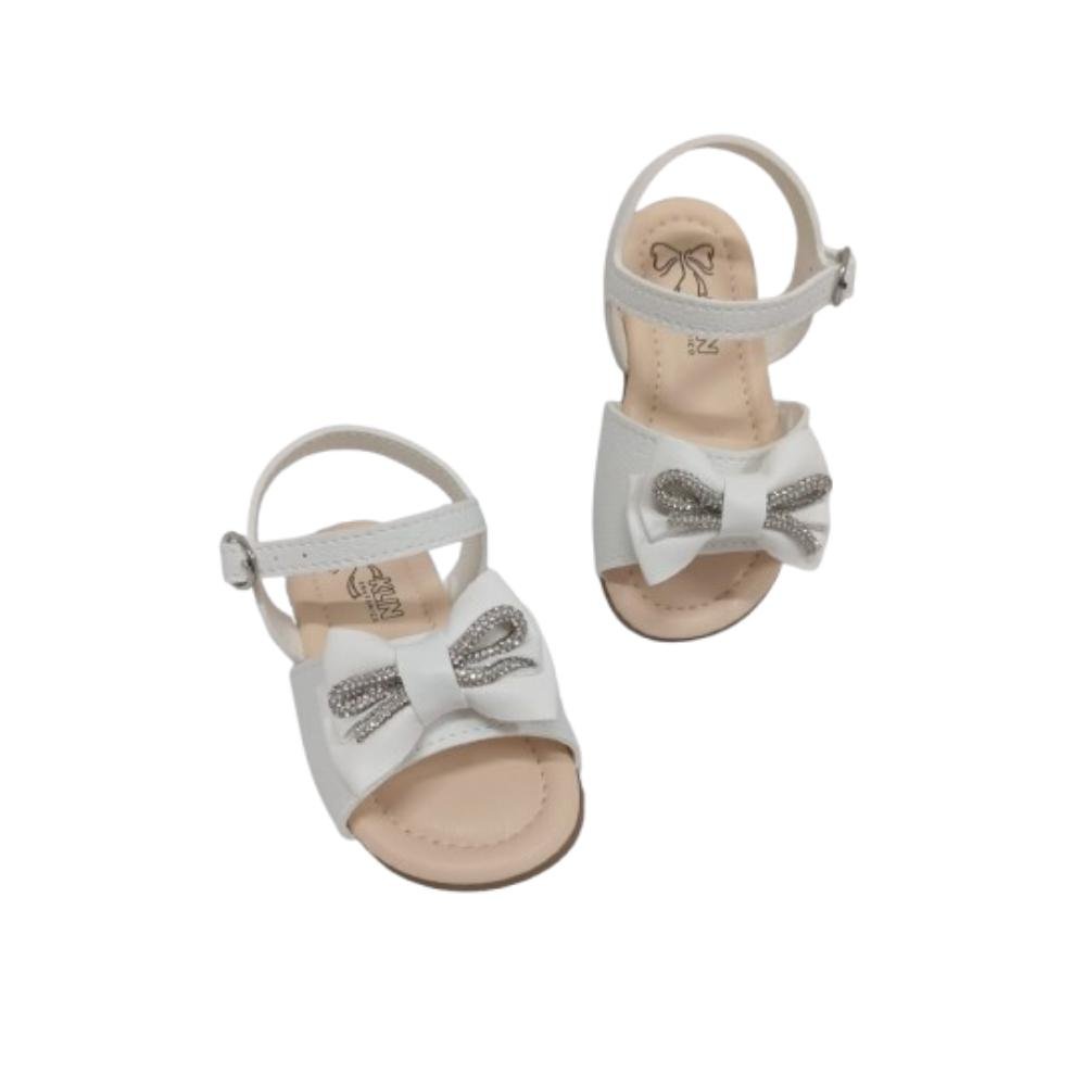 SANDÁLIA KLIN CALCE FÁCIL REF: 515233 MENINA Branco 5