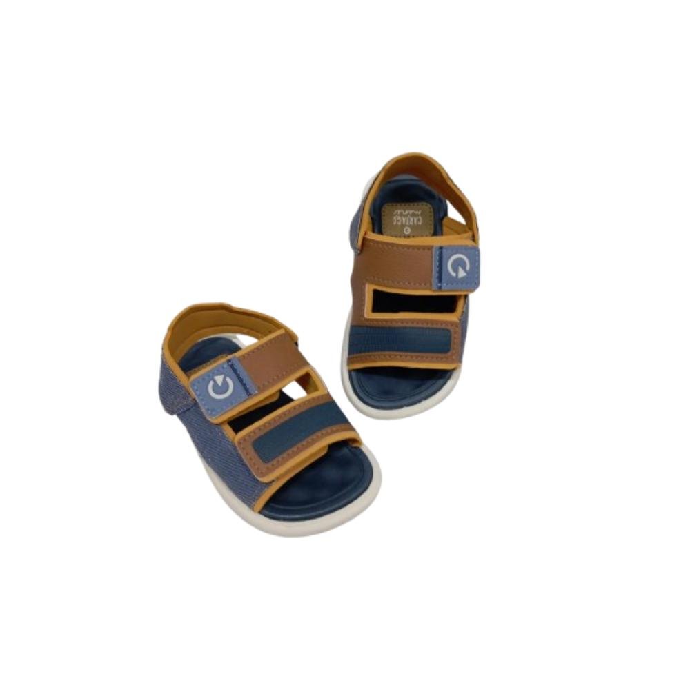 SANDÁLIA CARTAGO CALCE FÁCIL REF:12210 MENINO Azul 3