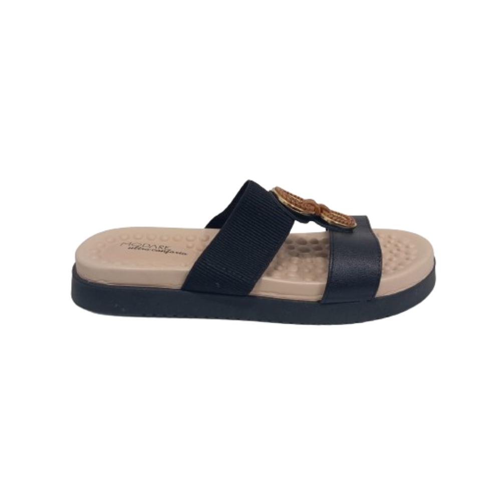 TAMANCO MODARE SALTO BAIXO REF: 7178.107 FEMININO Preto 1