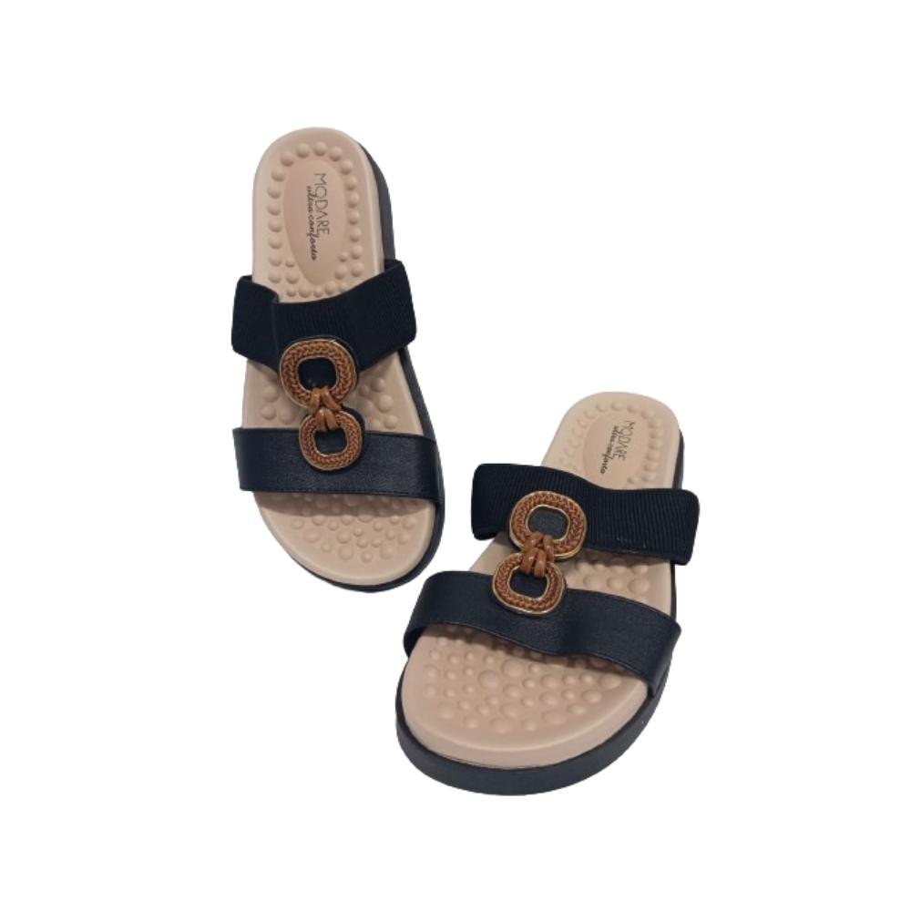 TAMANCO MODARE SALTO BAIXO REF: 7178.107 FEMININO Preto 4