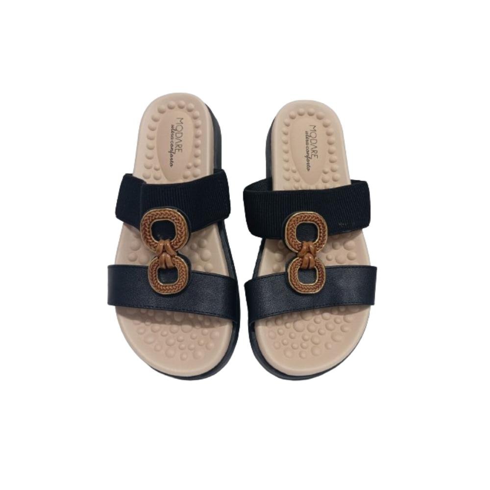 TAMANCO MODARE SALTO BAIXO REF: 7178.107 FEMININO Preto 5
