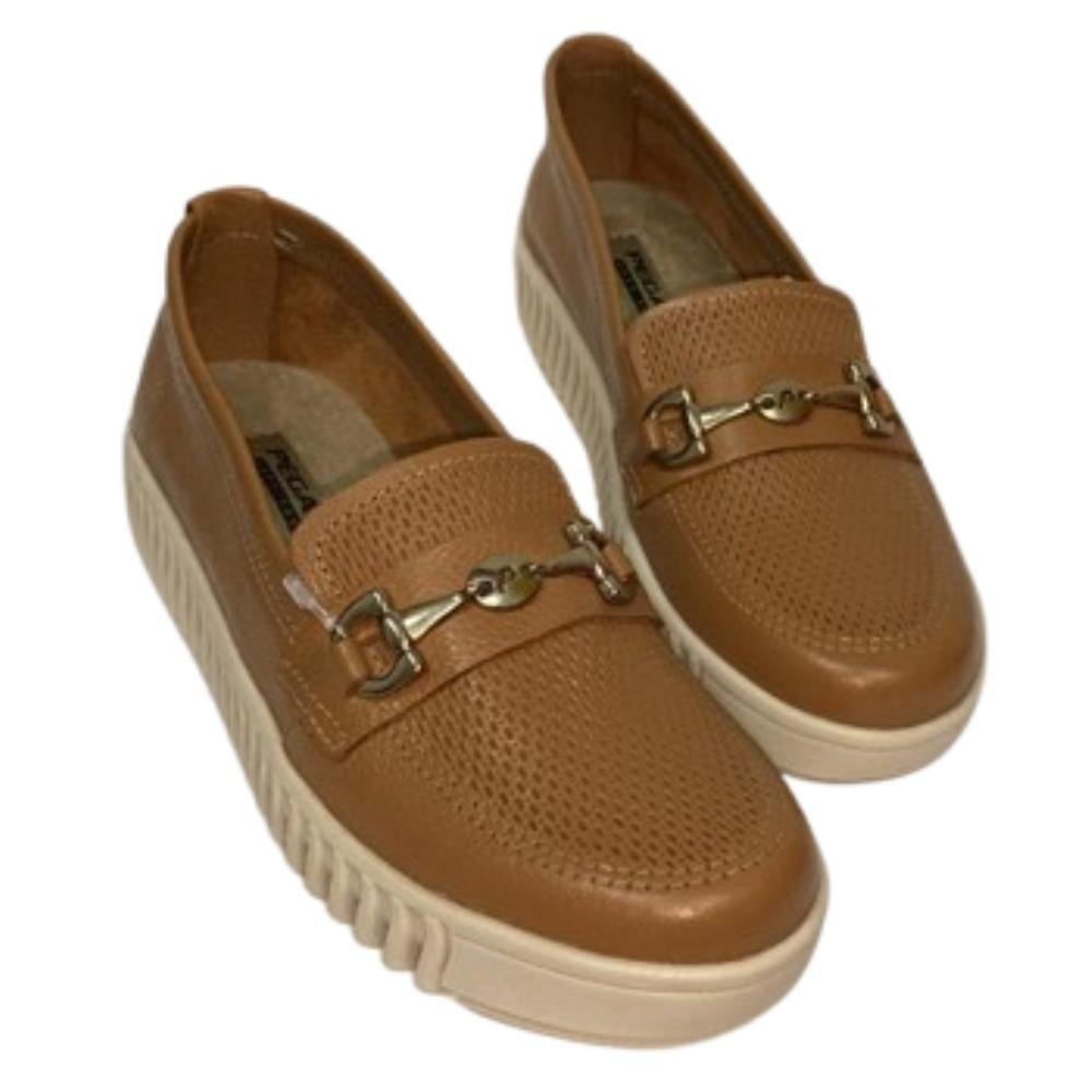 TÊNIS PEGADA CASUAL REF:210513 FEMININO Marrom 2