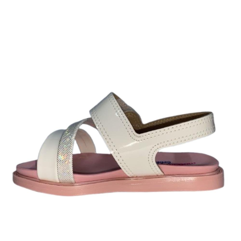 SANDÁLIA MOLEKINHA CASUAL REF: 2714.217 MENINA Branco 2