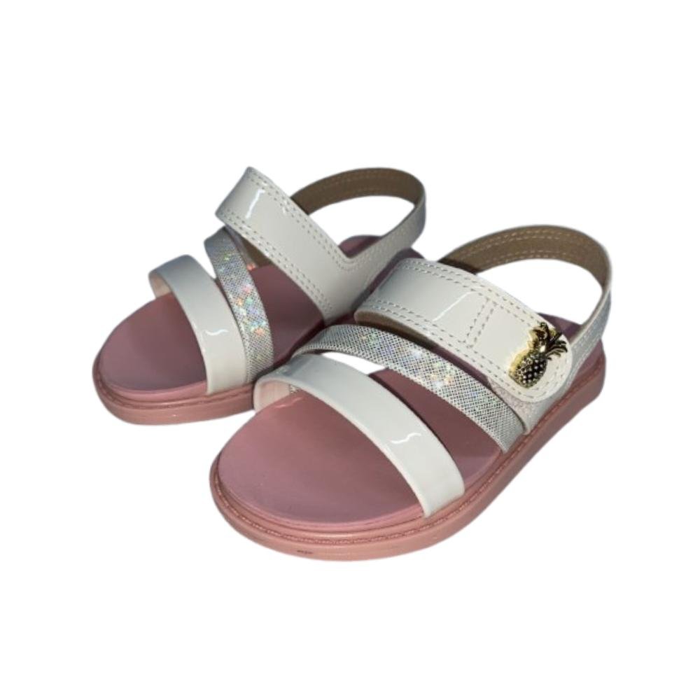 SANDÁLIA MOLEKINHA CASUAL REF: 2714.217 MENINA Branco 4