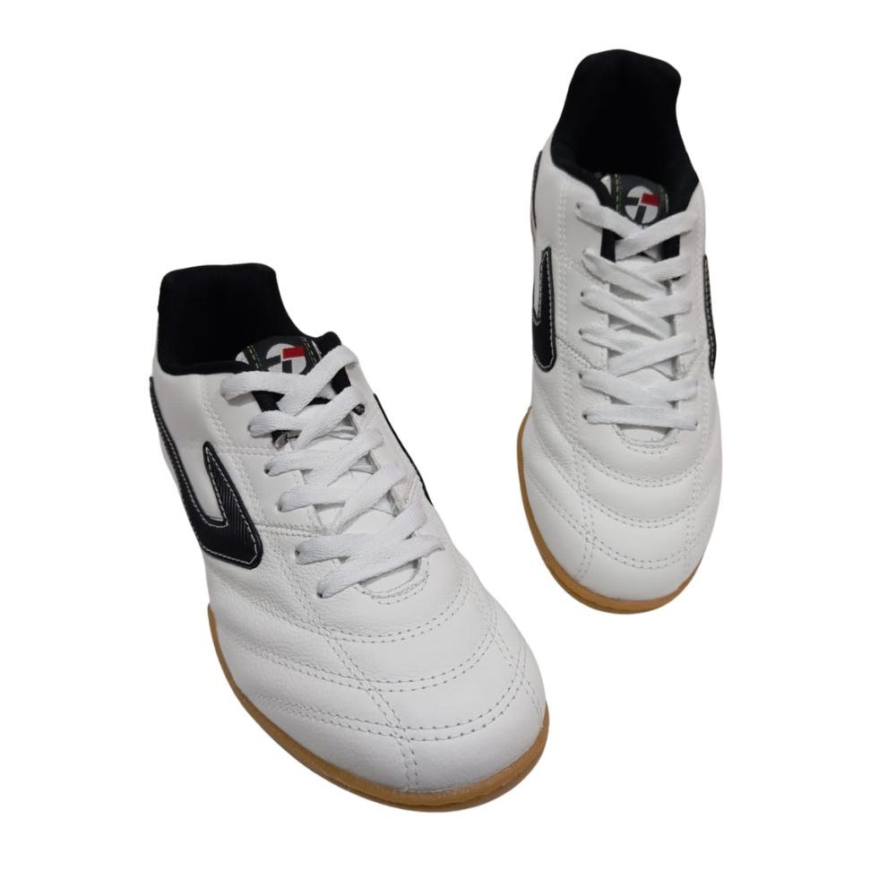 CHUTEIRA TOPPER INDOOR FURIA REF: TP05190002 MASCULINO Branco/Preto 3