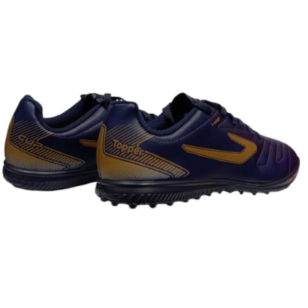 CHUTEIRA SOCIETY TOPPER CUP REF: TP04870003 MASCULINO Marinho/Ouro 4