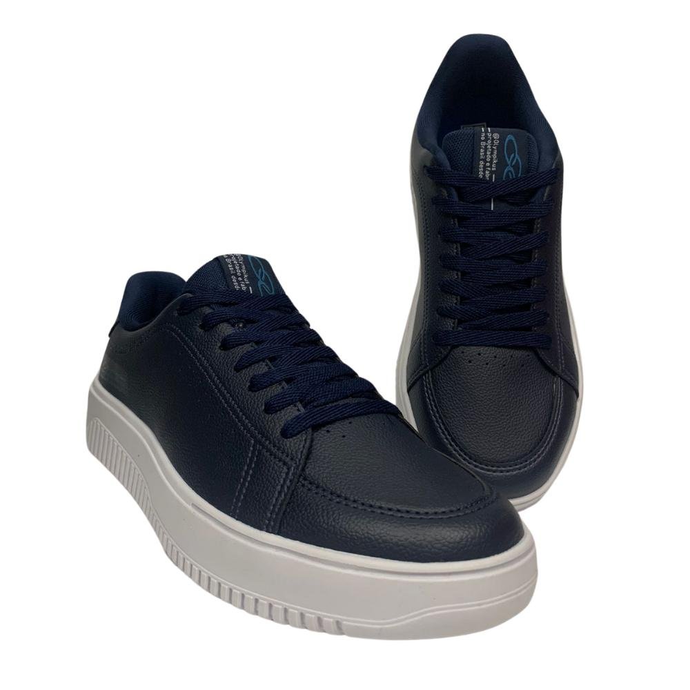 TÊNIS OLYMPIKUS EROS CASUAL REF:43448165 MASCULINO Azul 3