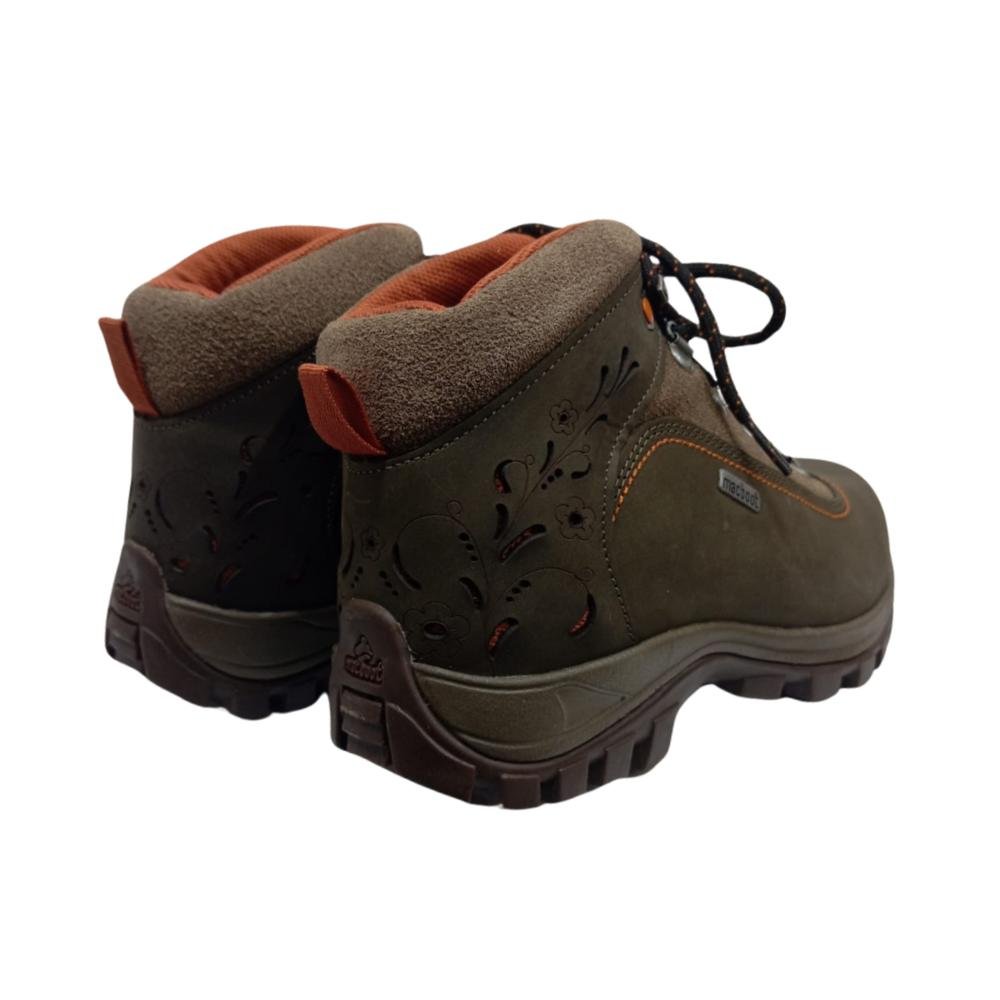 BOTA MACBOOT ALECRIN CANO CURTO 14 FEMININO Marrom 4
