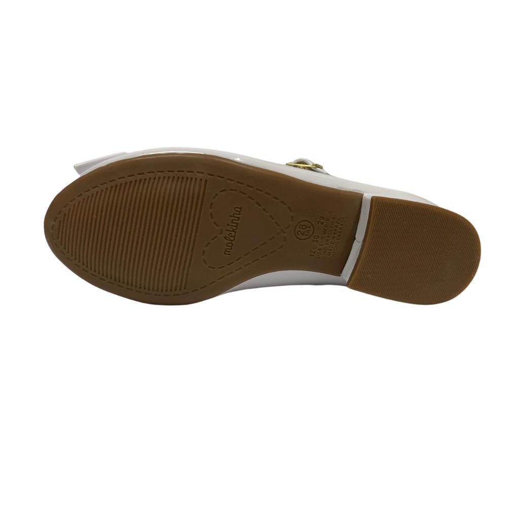 SAPATO MOLEKINHA CASUAL REF: 2528.115 MENINA Branco 5