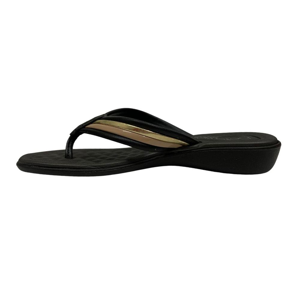 TAMANCO BEIRA RIO SALTO BAIXO REF:8224.804 FEMININO Preto 2