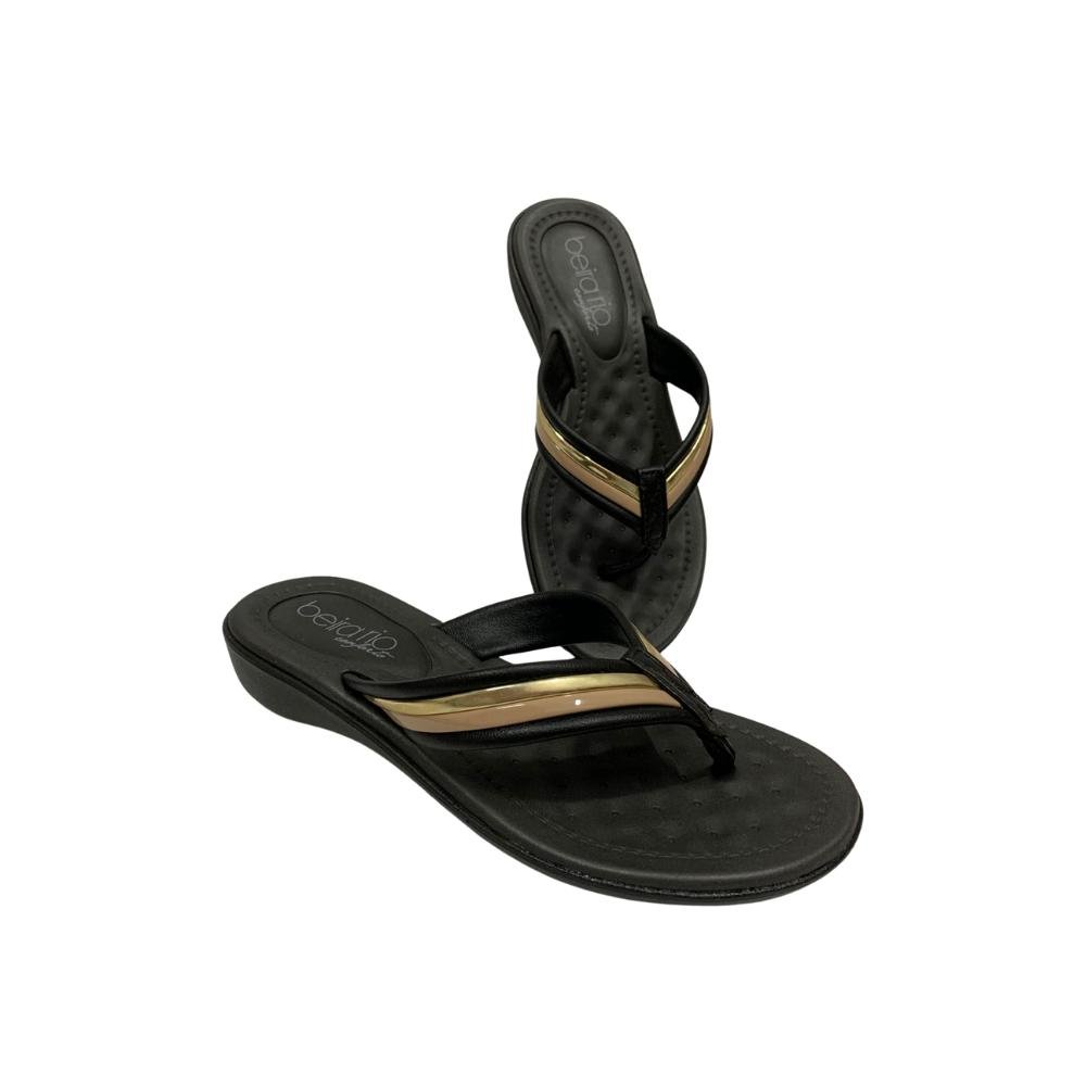 TAMANCO BEIRA RIO SALTO BAIXO REF:8224.804 FEMININO Preto 3