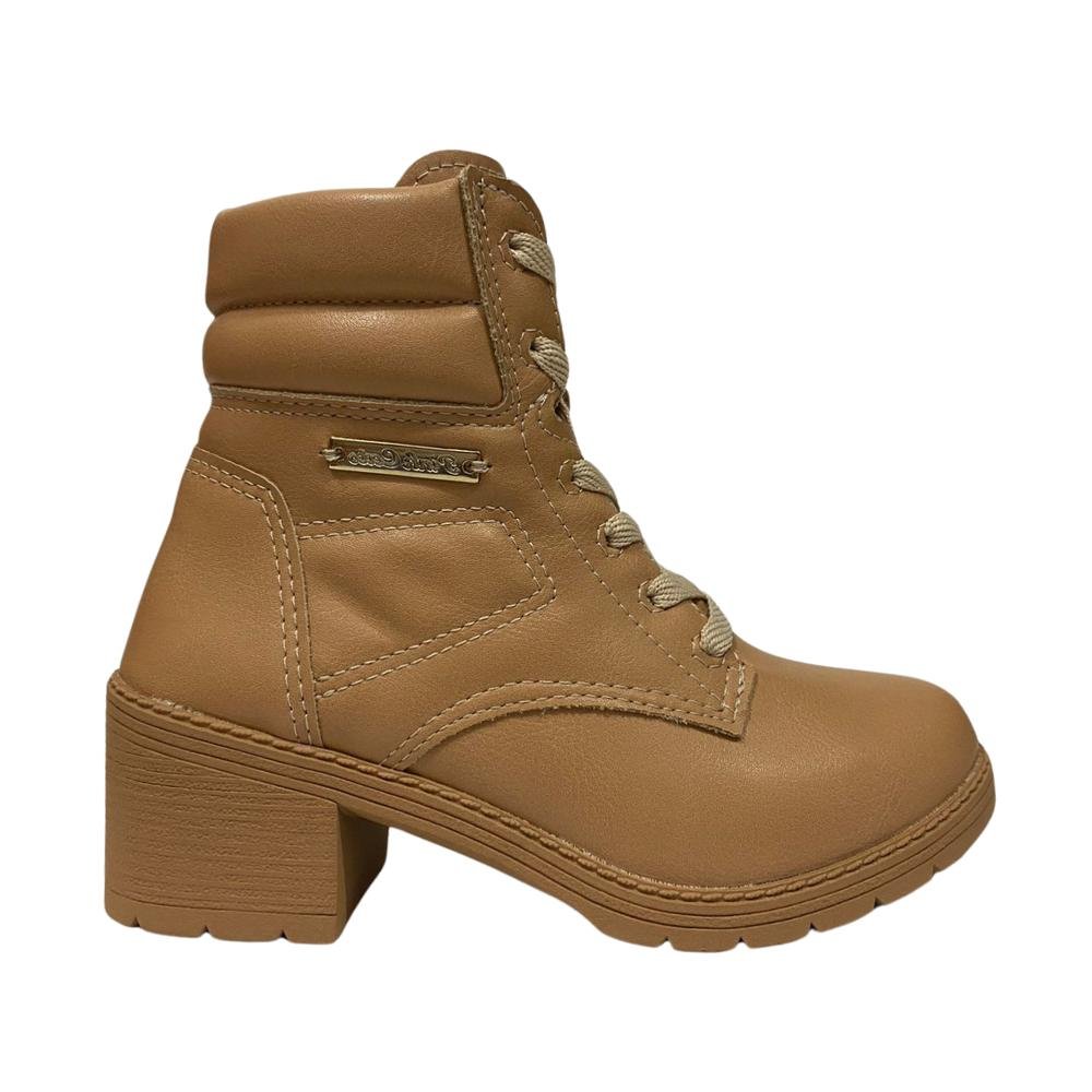 BOTA PINK CATS SALTO MÉDIO REF:V3371 MENINA Marrom 1