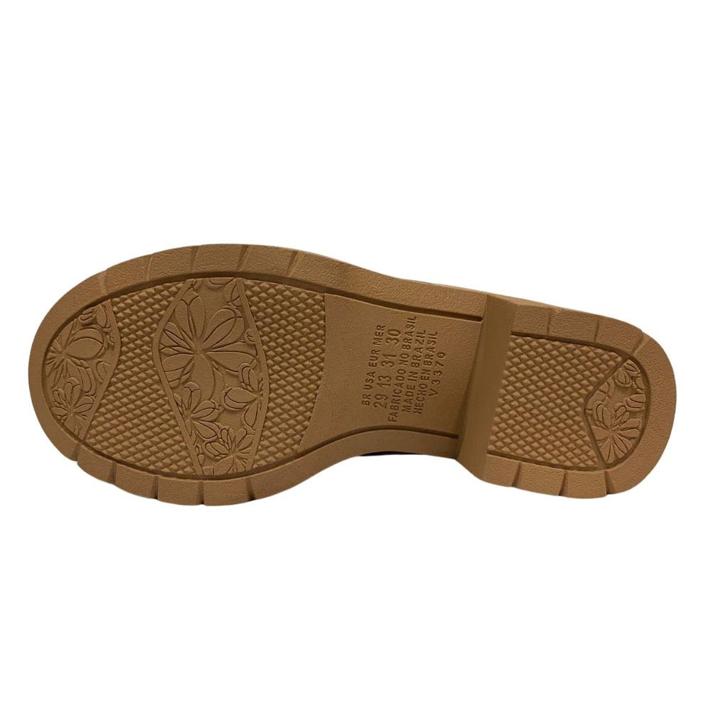 BOTA PINK CATS SALTO MÉDIO REF:V3371 MENINA Marrom 5