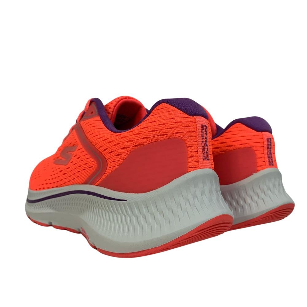 TÊNIS SKECHERS GO RUN CADARÇO REF: 128607 FEMININO Rosa 4