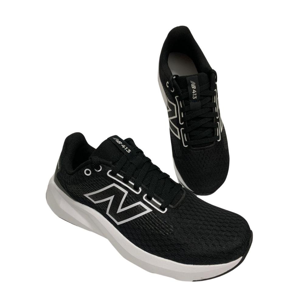 TÊNIS NEW BALANCE CASUAL REF: M413ZK3 MASCULINO Preto/Branco 3
