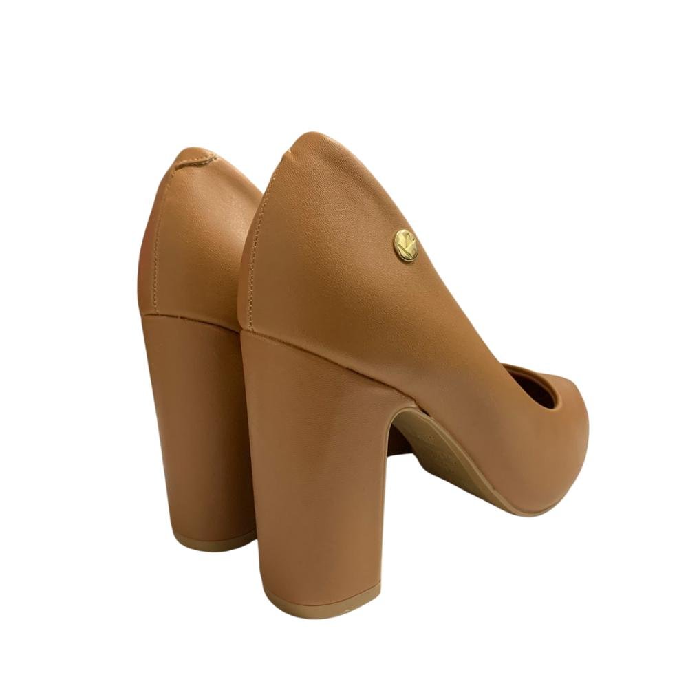 SAPATO VIZZANO SALTO BLOCO REF:1285.400 FEMININO Marrom 4