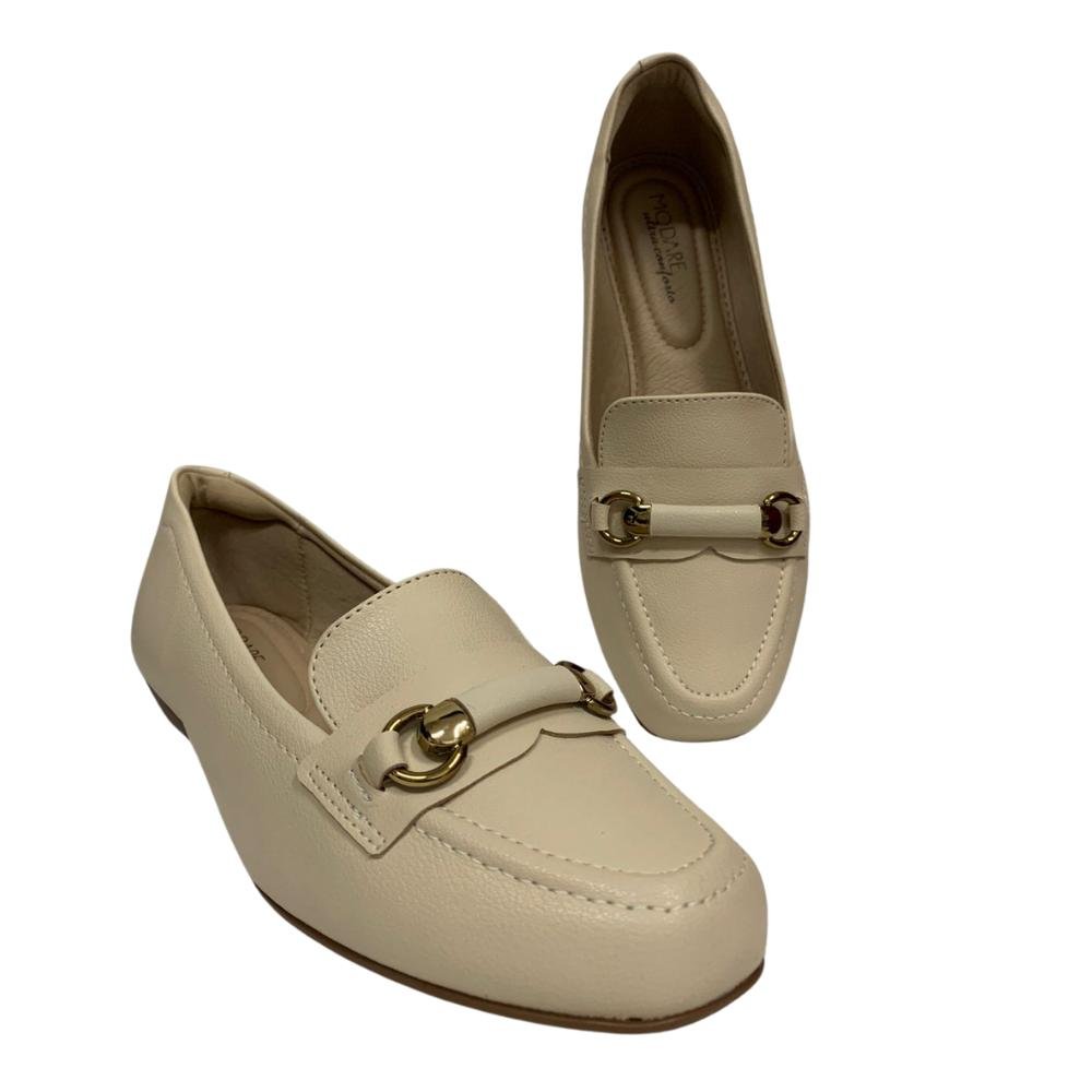 SAPATO MODARE CALCE FÁCIL REF:7016.1004 FEMININO Bege 3