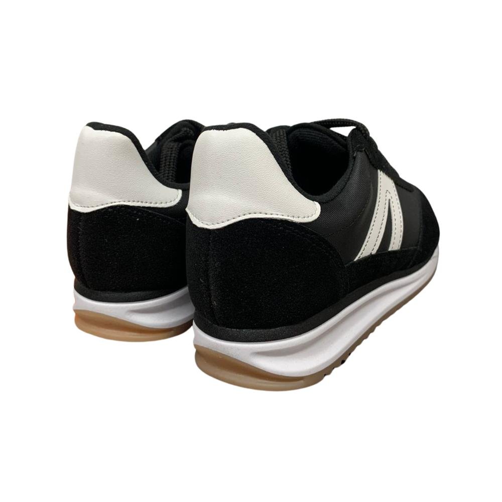 TÊNIS VIZZANO CADARÇO REF:1450.102 FEMININO Preto/Branco 4