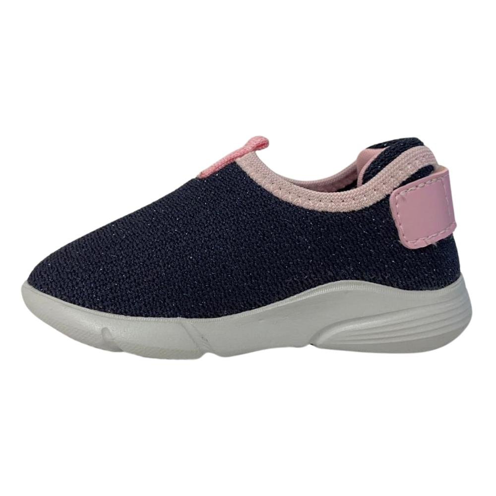 TENIS ORTOPE SPORT BABY REF:22650077 INFANTIL Marinho/Rosa 2