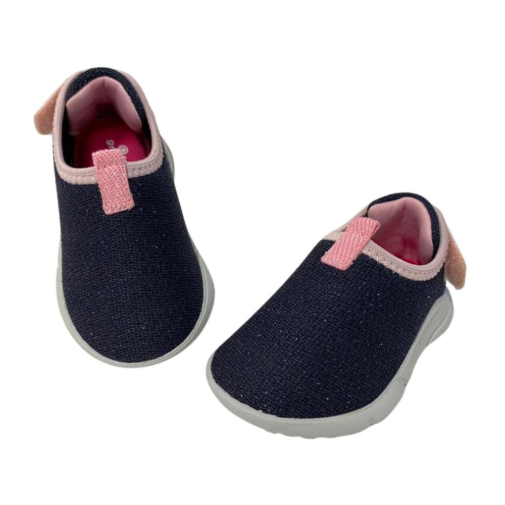 TENIS ORTOPE SPORT BABY REF:22650077 INFANTIL Marinho/Rosa 3