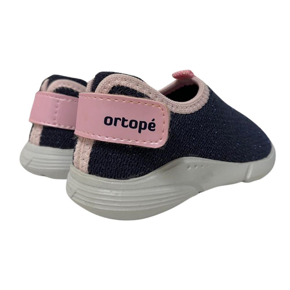 TENIS ORTOPE SPORT BABY REF:22650077 INFANTIL Marinho/Rosa 4