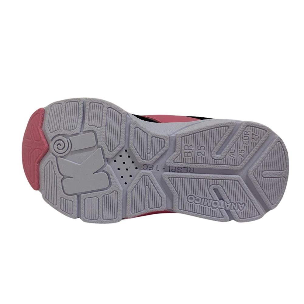 TÊNIS KIDY ENERGY CALCE FÁCIL REF: 0411178 MENINA Marinho/Azaleia 5