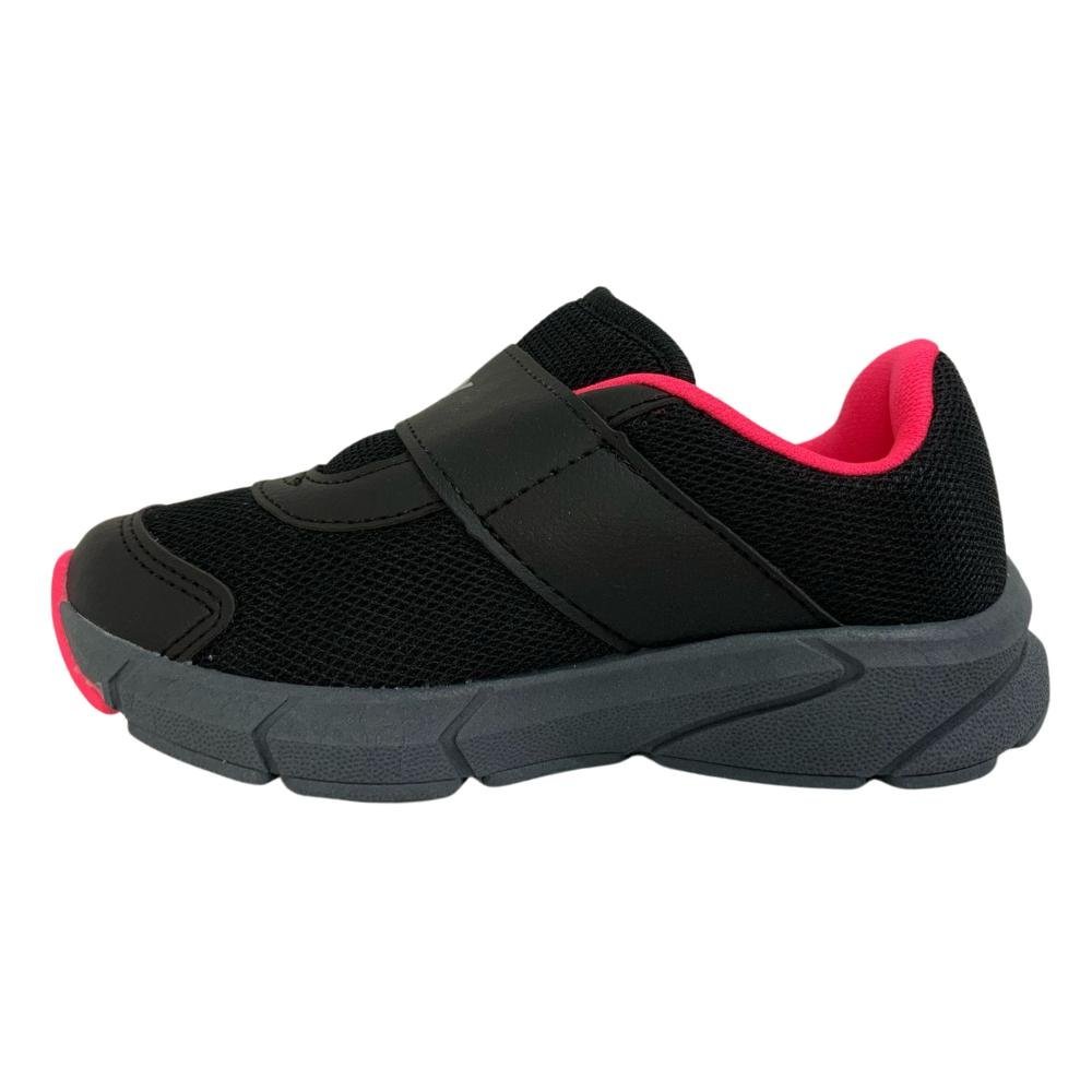 TÊNIS KIDY ENERGY CALCE FÁCIL REF: 0411178 MENINA Preto/Pink Neon 2