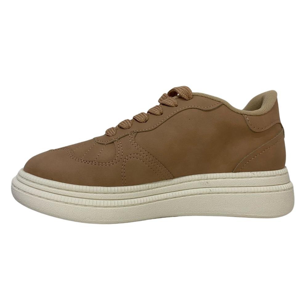 TÊNIS MOLECA CASUAL REF:5816.101 FEMININO Nude/Branco 2