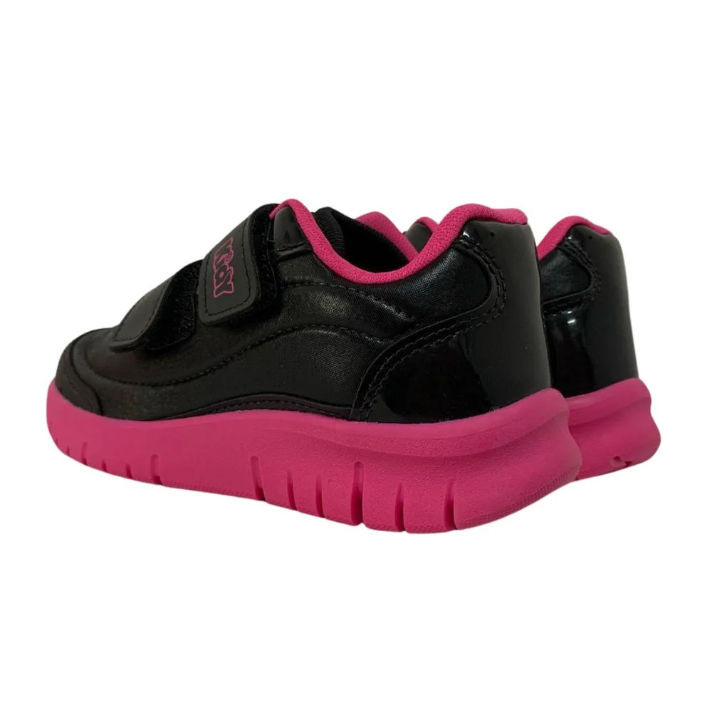 TÊNIS KIDY ULTRA FLEX CALCE FÁCIL REF: 4451009 MENINA Preto 4