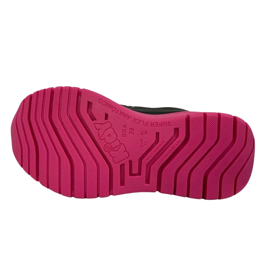 TÊNIS KIDY ULTRA FLEX CALCE FÁCIL REF: 4451009 MENINA Preto 5