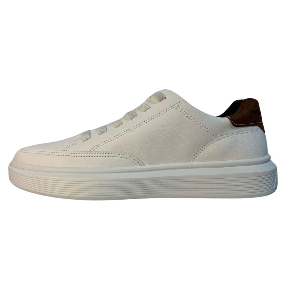SAPATÊNIS PGD CALCE FÁCIL REF: 172103 MASCULINO Branco/Pinhão 2
